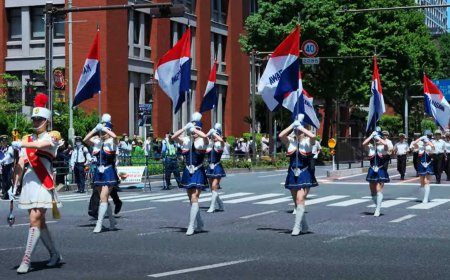 The 72nd Yokohama Parade: A Celebration of Cultural Exchange